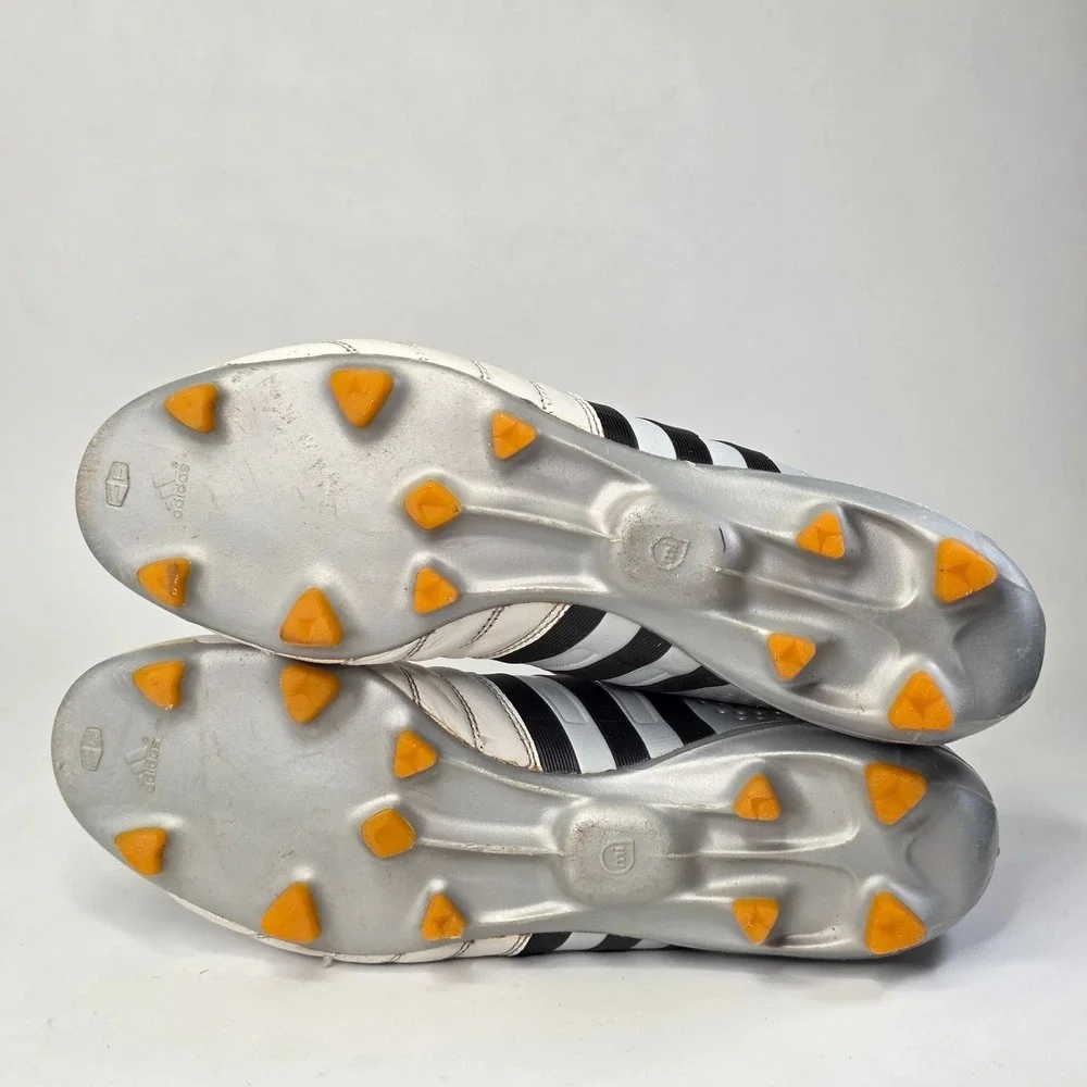 Adidas Adipure 11Pro Sprint Frame Men's Soccer Cleats Size 10.5 White Leather